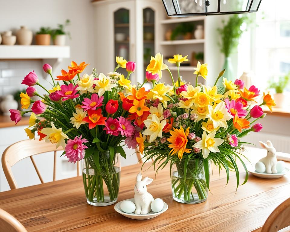 Easter floral arrangements for kitchen