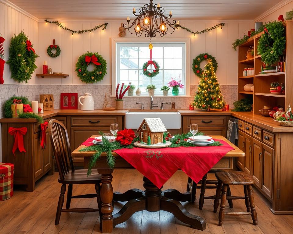 festive kitchen decor