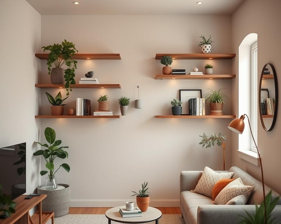 floating shelves