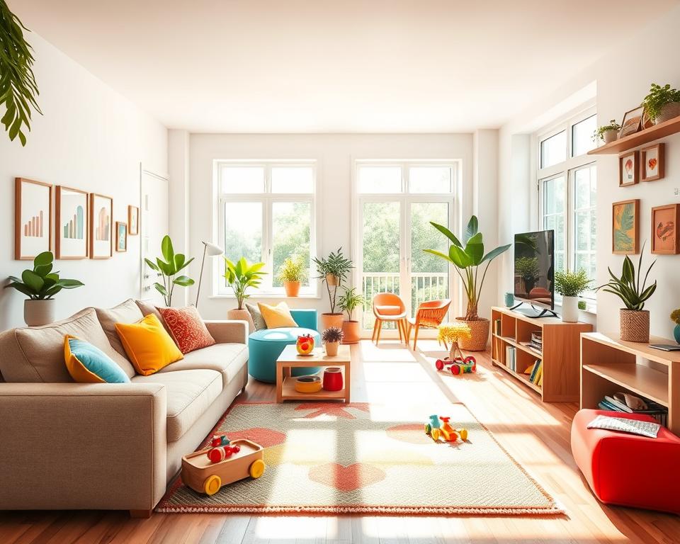 kid-friendly living room design