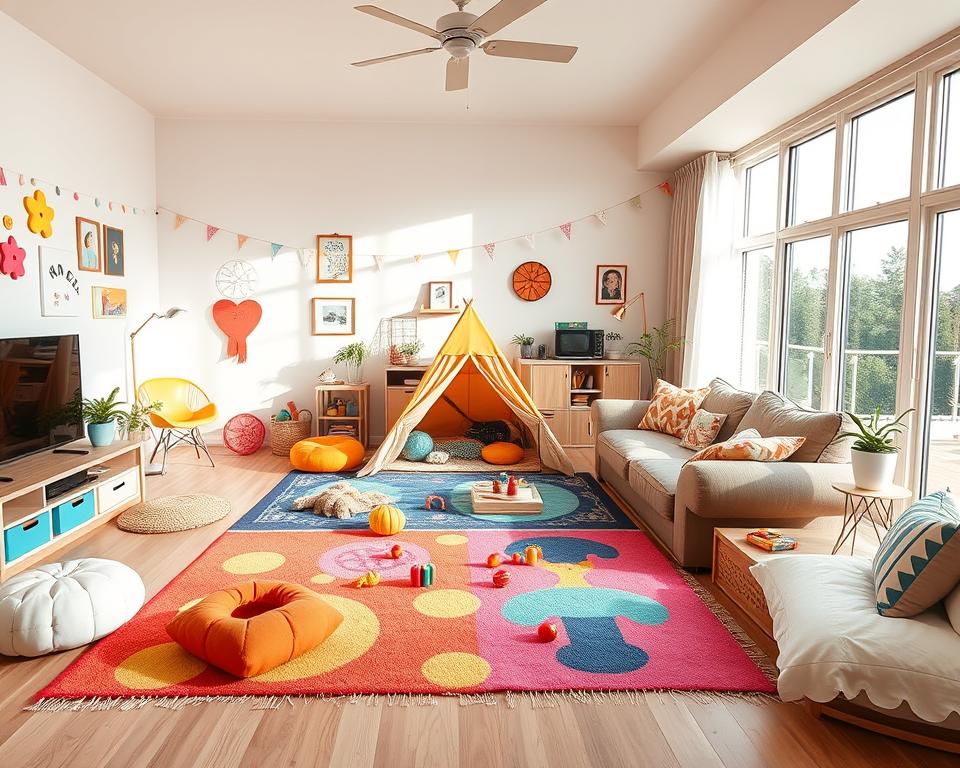 living room play areas for kids