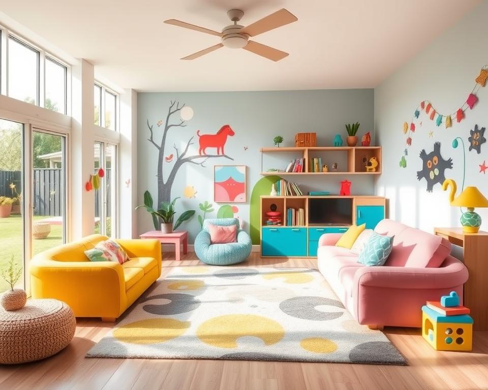 personalized living room for kids